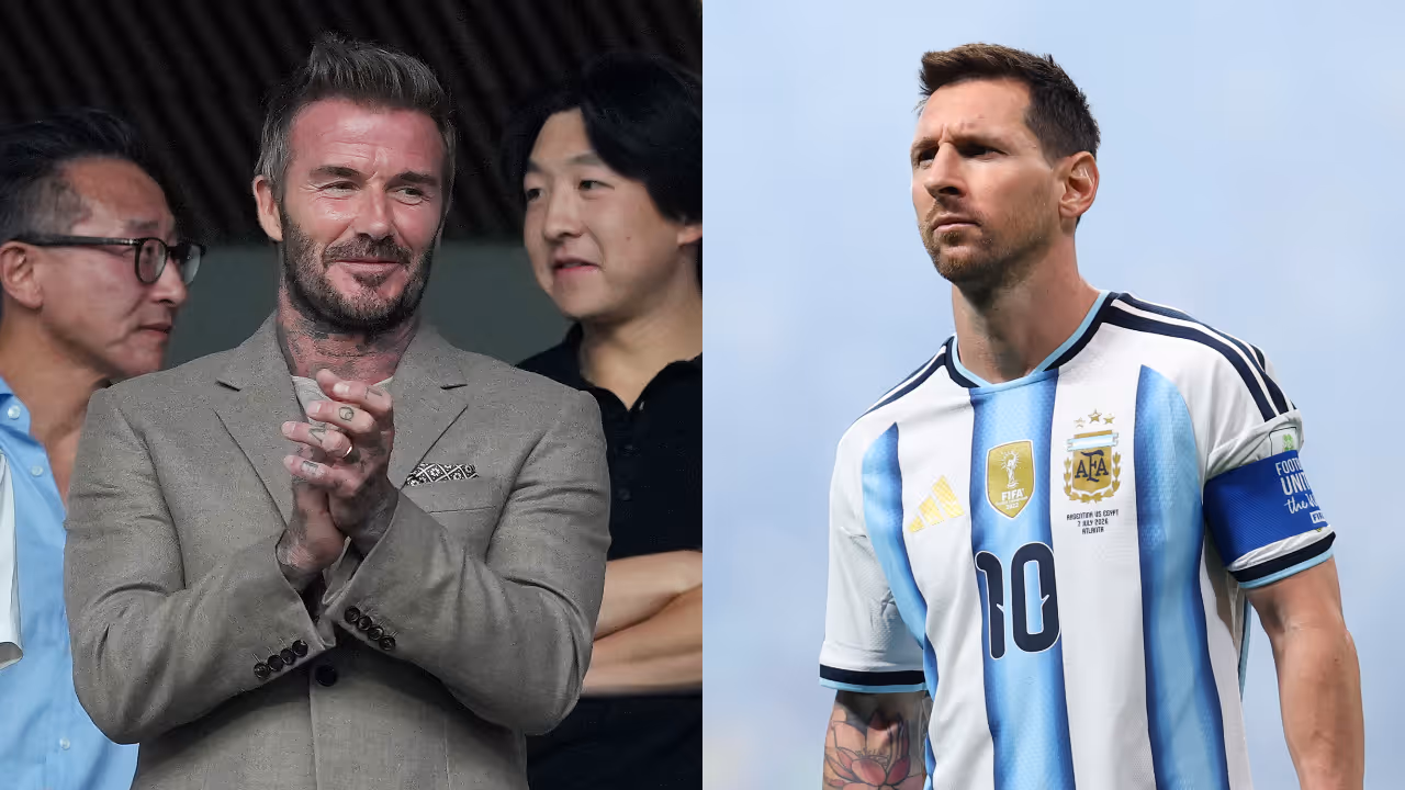 David Beckham Praises Lionel Messi David Beckham Praises Lionel Messi