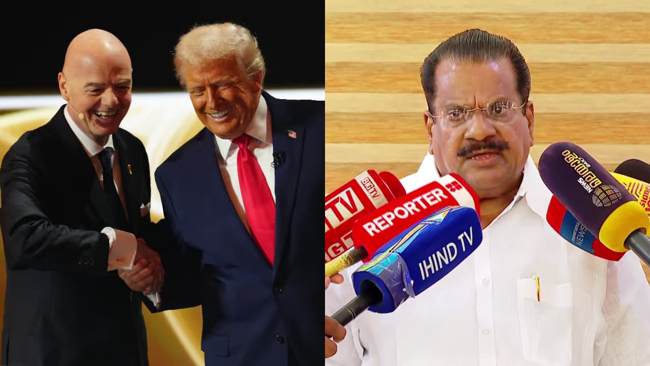 EP Jayarajan Donald Trump EP Jayarajan Donald Trump