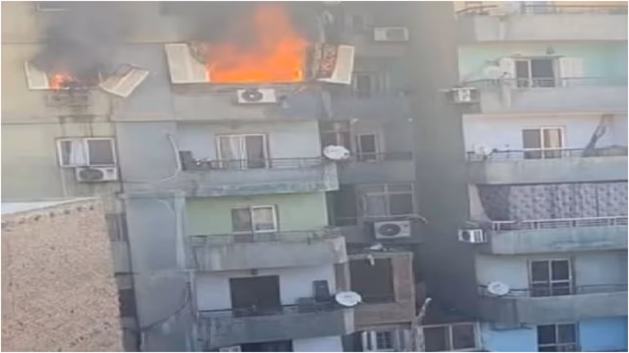 egypt apartment fire egypt apartment fire