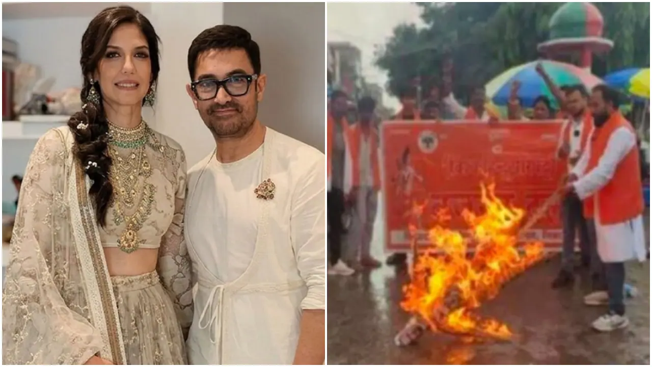 Bajrang Dal against Aamir Bajrang Dal against Aamir