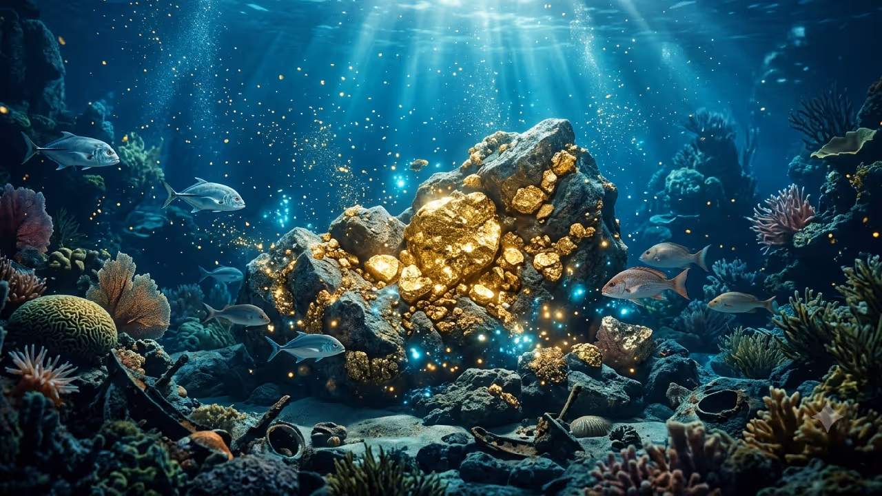 How to find gold in the ocean How to find gold in the ocean