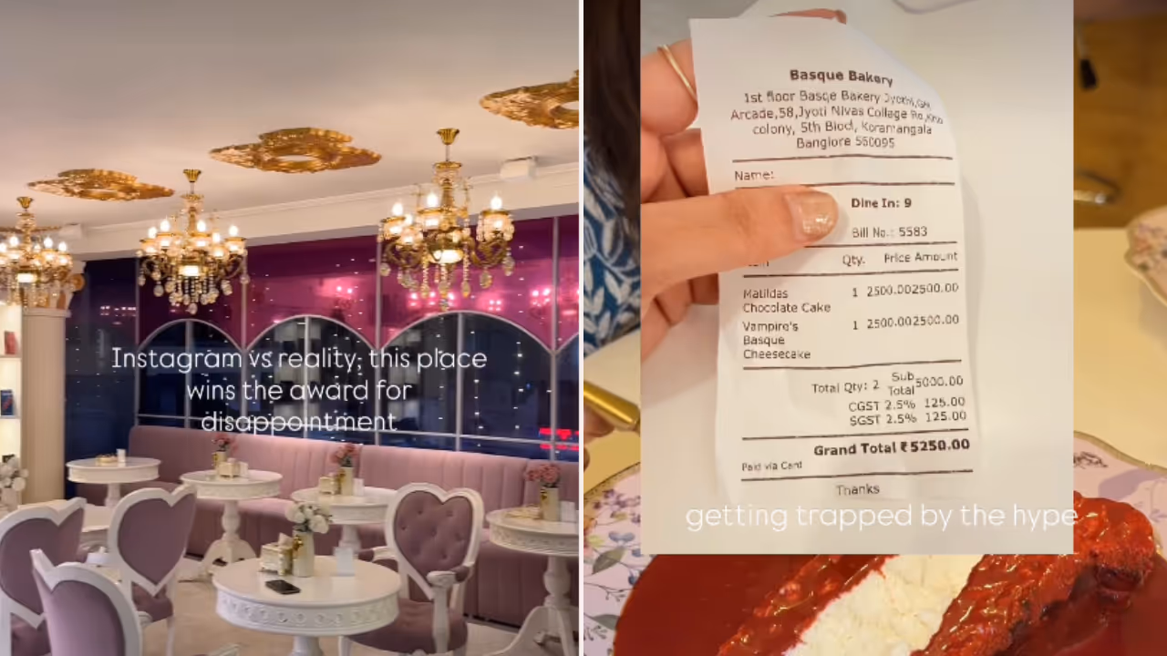 Basque Bakery responds to viral ₹5,250 dessert review online Basque Bakery responds to viral ₹5,250 dessert review online