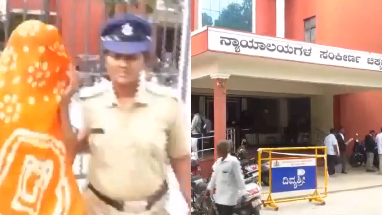 Woman arrested for alleged black magic ritual at Karnataka court Woman arrested for alleged black magic ritual at Karnataka court
