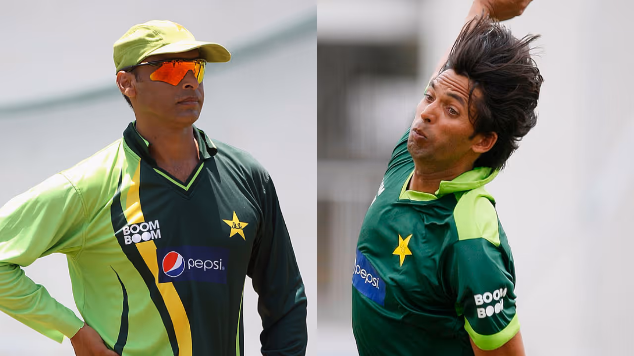 Shoaib Akhtar and Mohammad Asif Shoaib Akhtar and Mohammad Asif