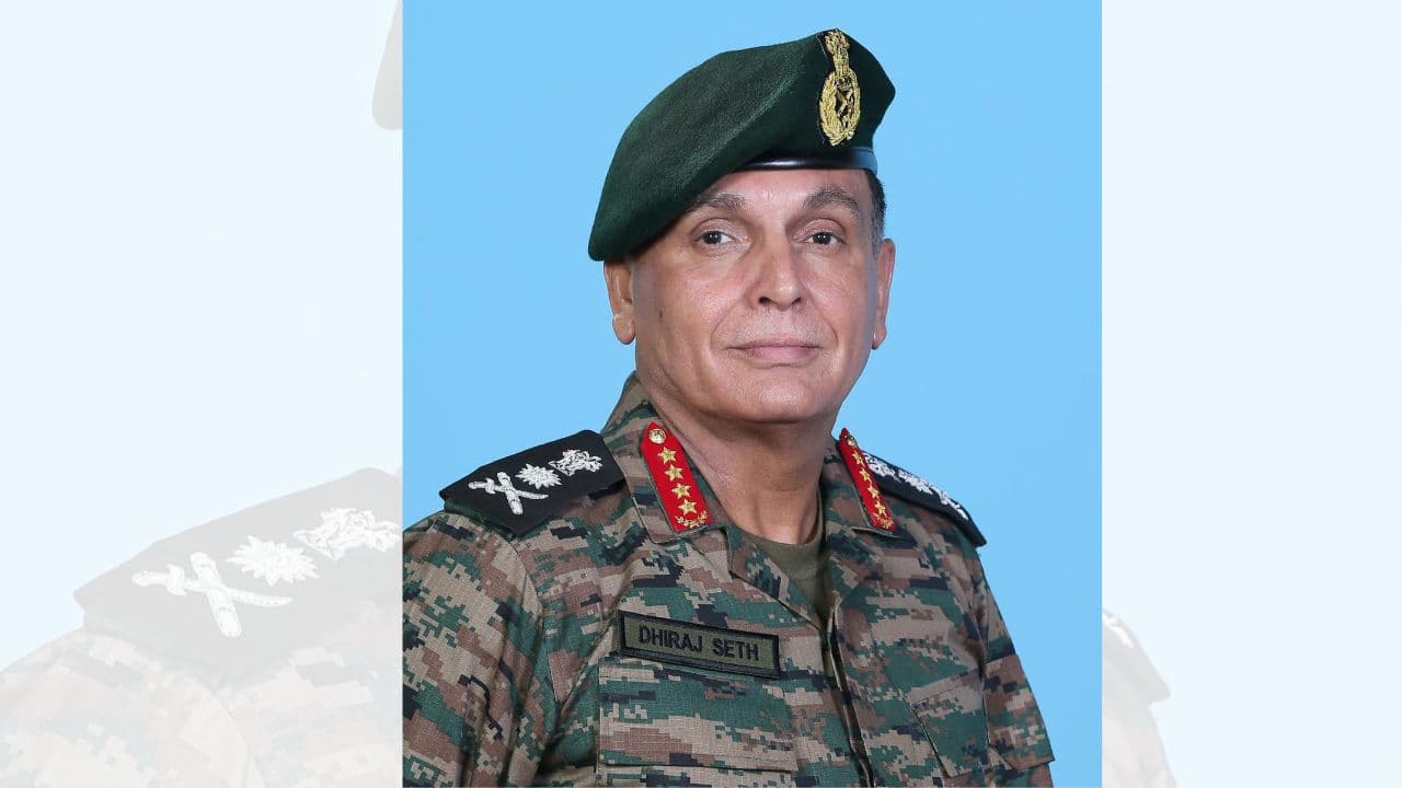 Indian Army Chief Gen. Dhiraj Seth Indian Army Chief Gen. Dhiraj Seth