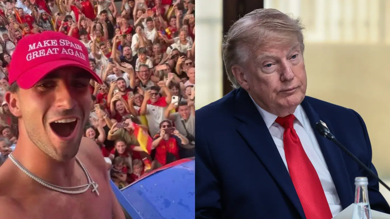 Ferran Torres and Donald Trump Ferran Torres and Donald Trump