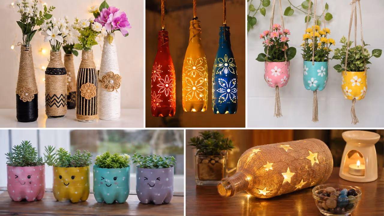 Maaza Bottle Craft Ideas Maaza Bottle Craft Ideas