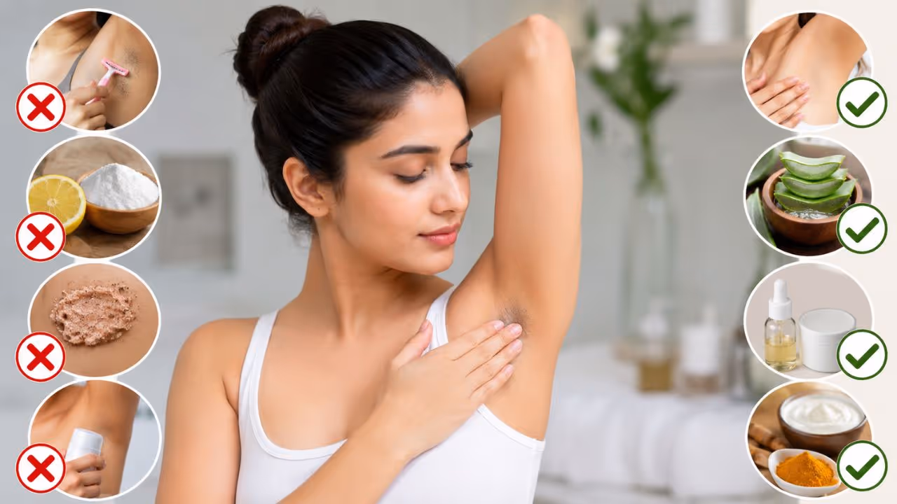 Dark Underarms Tips Dark Underarms Tips