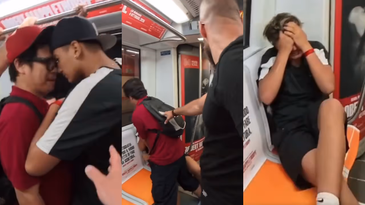 Pickpockets Beaten on Italian Train After Bullying Filipino Passenger Pickpockets Beaten on Italian Train After Bullying Filipino Passenger