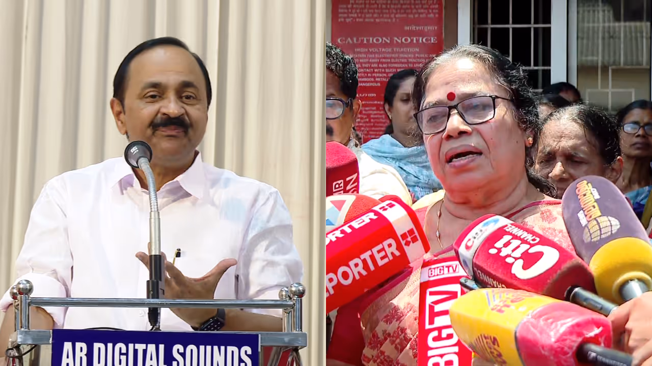 vd satheesan, pk sreemathy vd satheesan, pk sreemathy