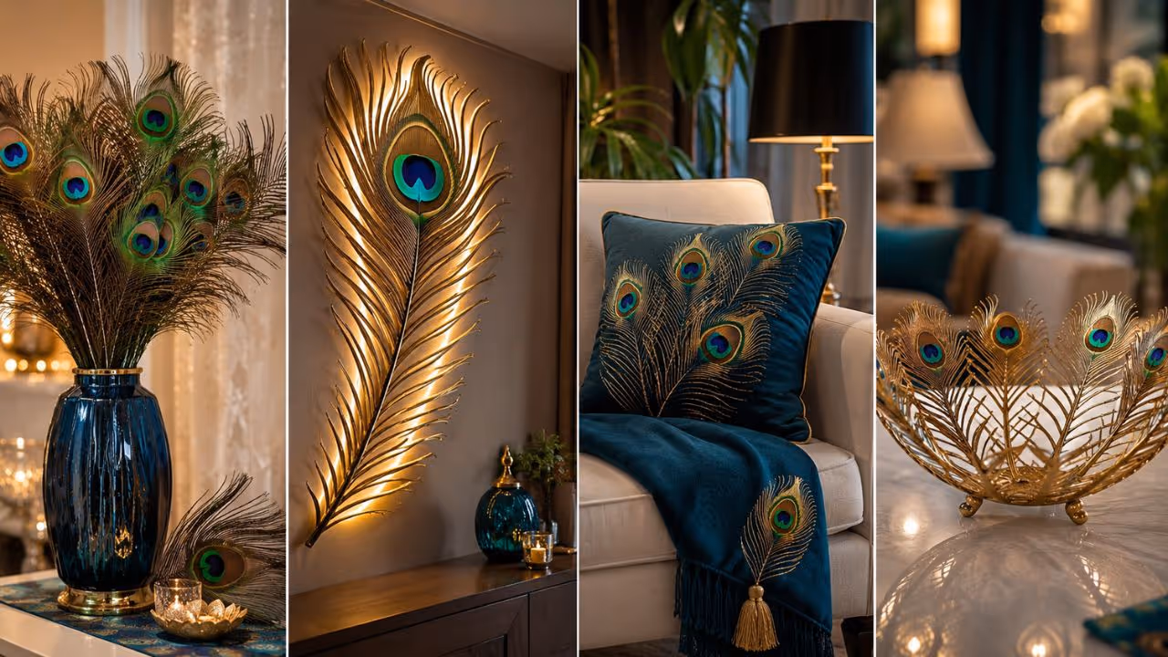 Peacock Feather Home Decor Peacock Feather Home Decor