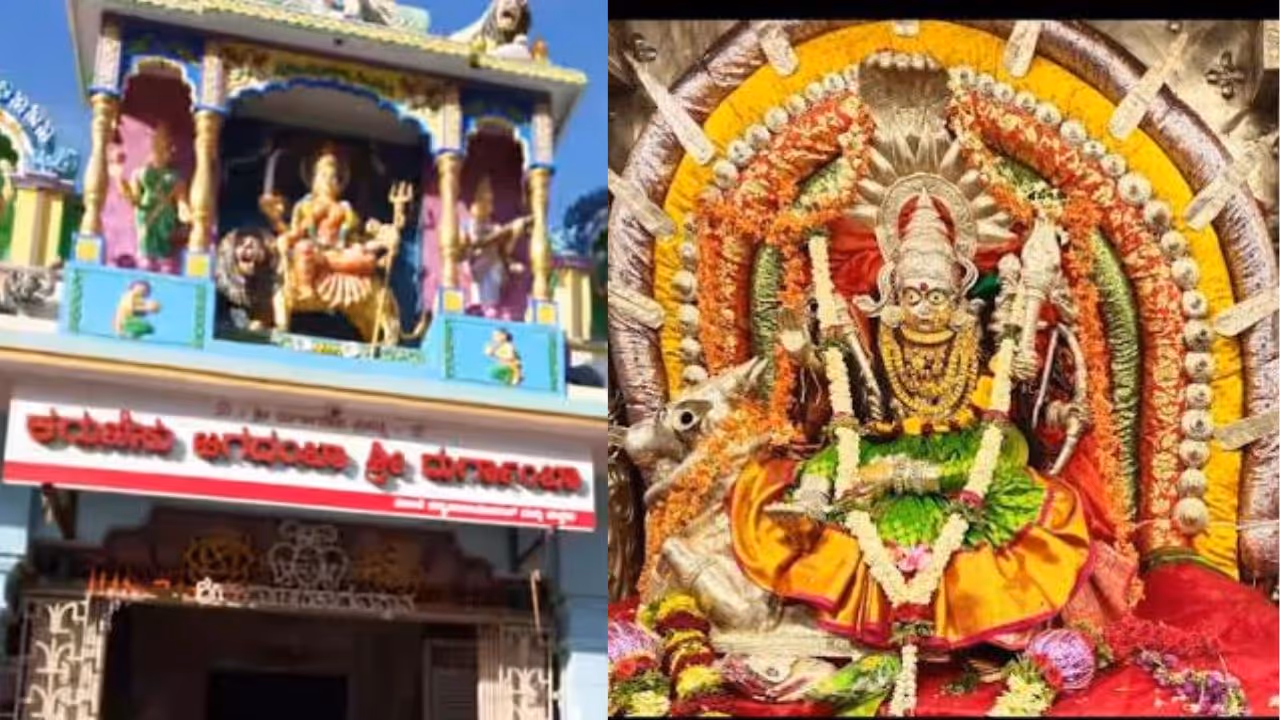 Davanagere Durgambika temple gold theft by Pujari Davanagere Durgambika temple gold theft by Pujari