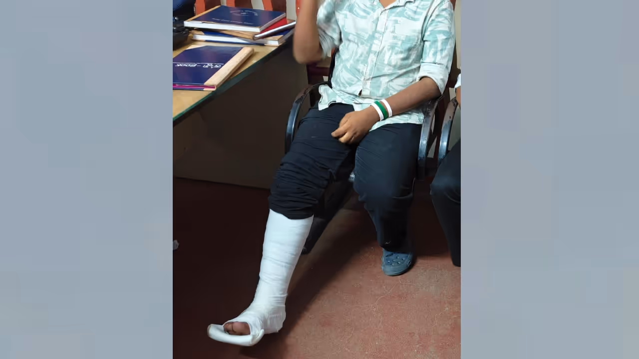 NEET Protester Attacked NEET Protester Attacked
