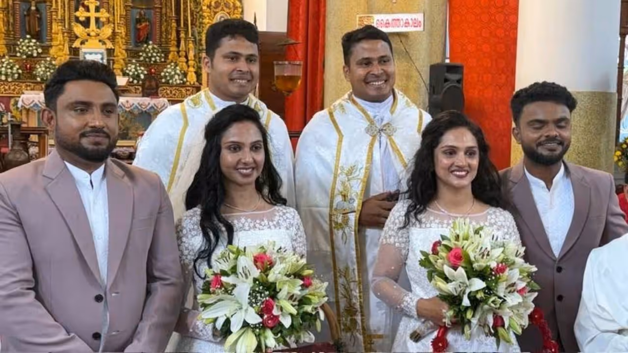 twin wedding twin wedding