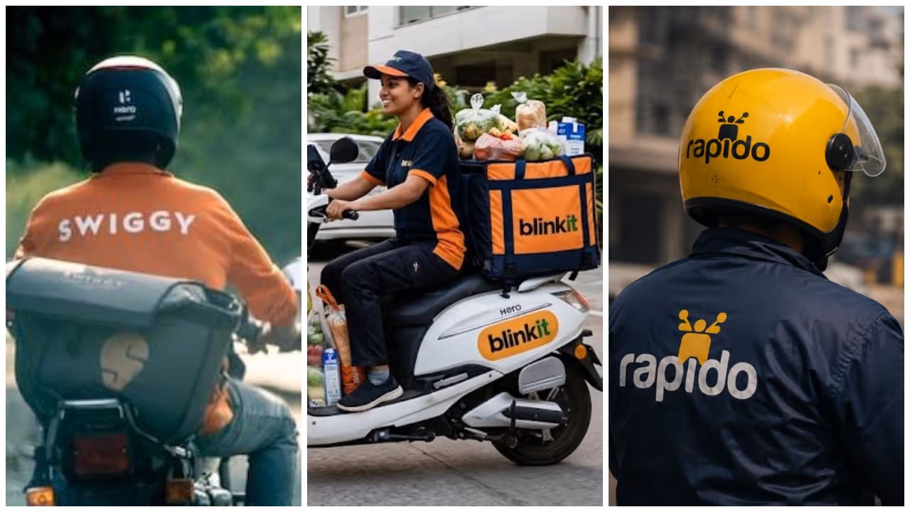 Swiggy, Blinkit, Rapido Swiggy, Blinkit, Rapido