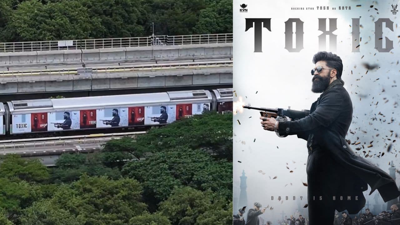 Toxic Movie Promotion on Metro Toxic Movie Promotion on Metro
