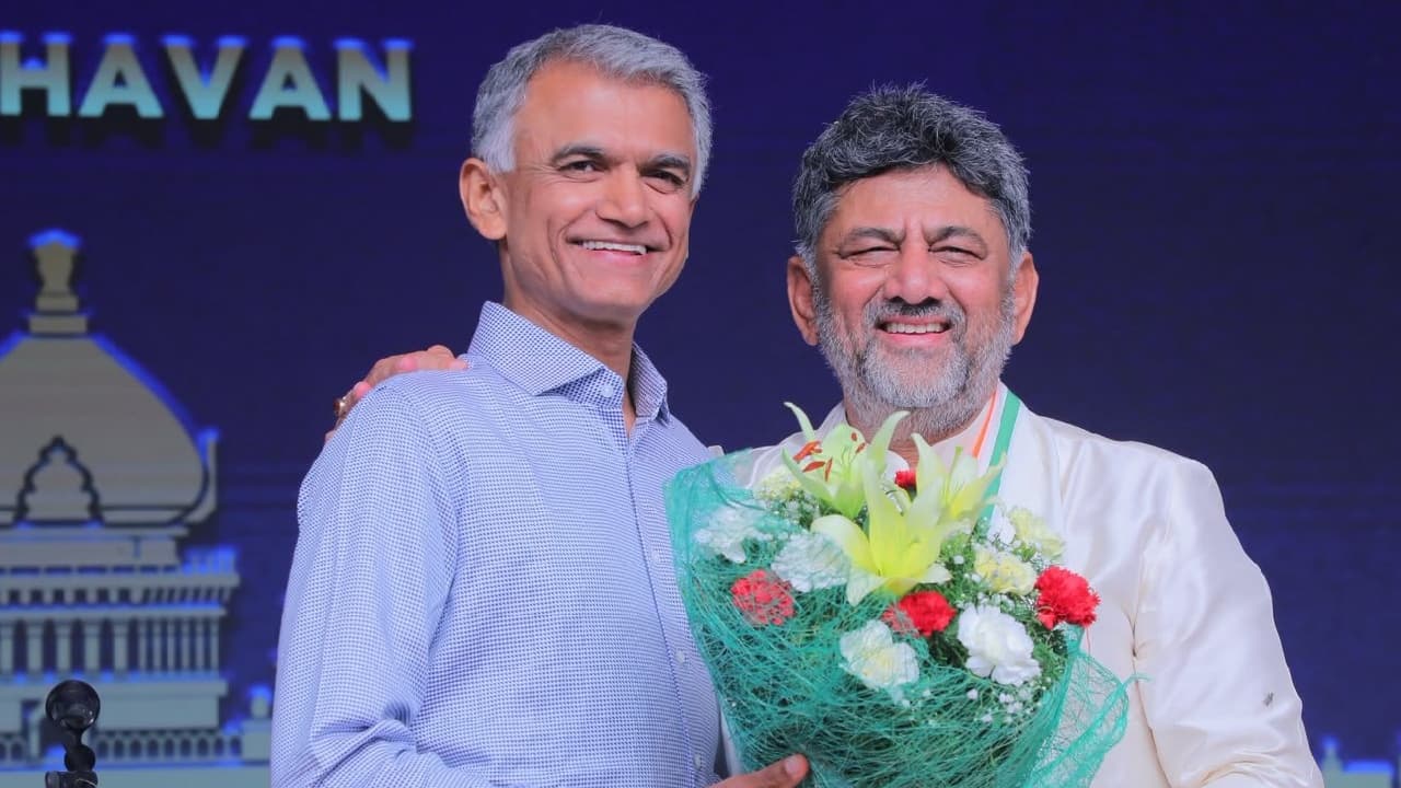 krishna byre gowda and dk shivakumar krishna byre gowda and dk shivakumar