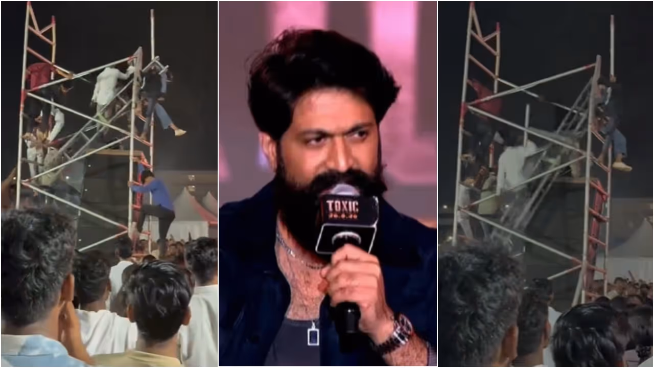 Yash Toxic Hydrabad Event Yash Toxic Hydrabad Event