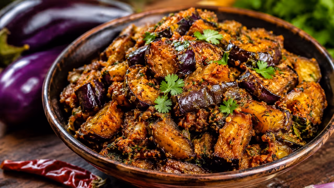 eggplant bharta eggplant bharta