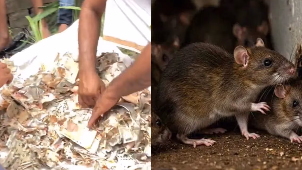 UP woman finds rats have damaged ₹12 lakh saved for gold UP woman finds rats have damaged ₹12 lakh saved for gold
