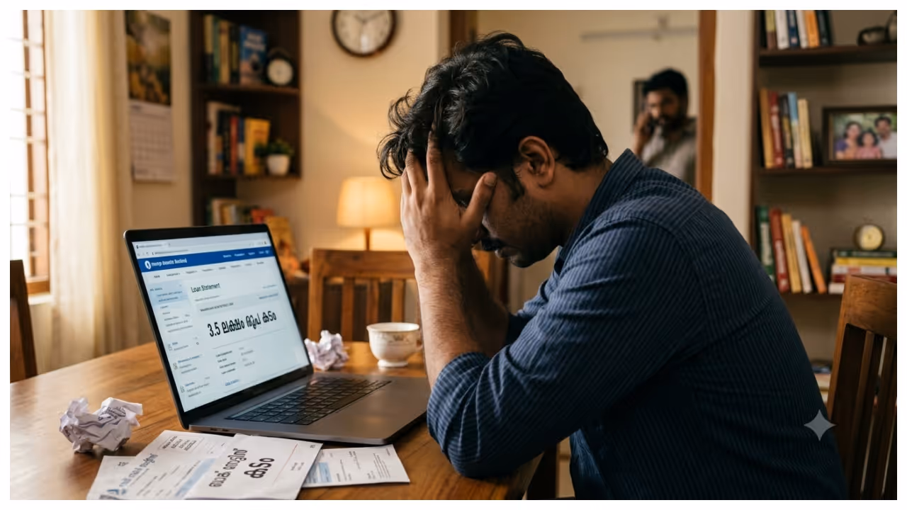Man under financial pressure Man under financial pressure