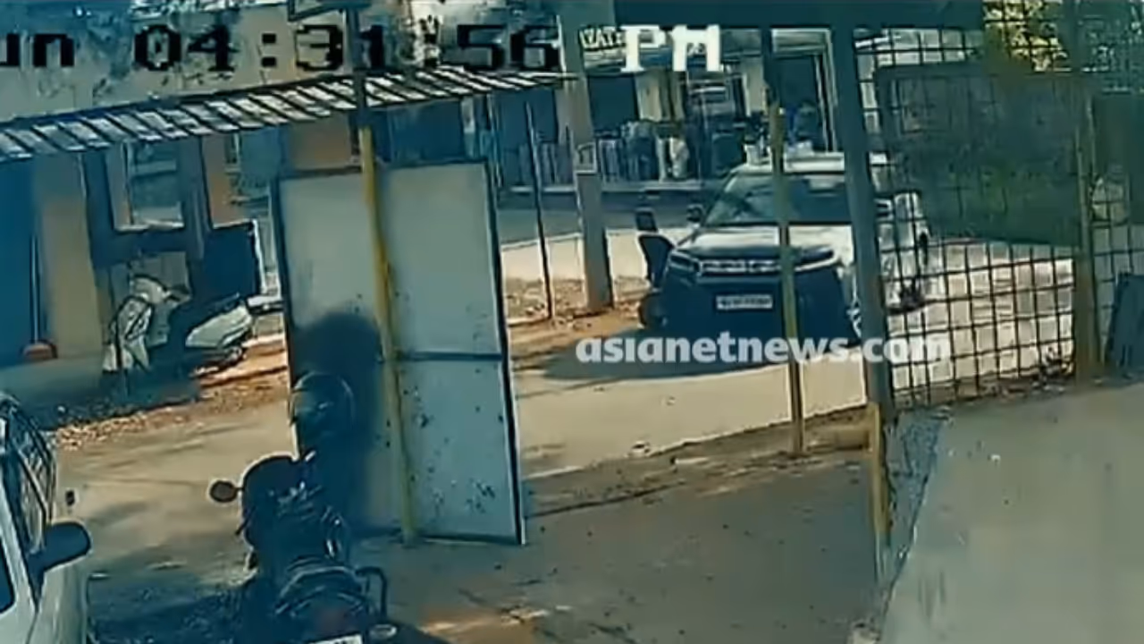 kollam wheelchair accident more cctv footage shows clash after car hits electric wheelchair kollam wheelchair accident more cctv footage shows clash after car hits electric wheelchair