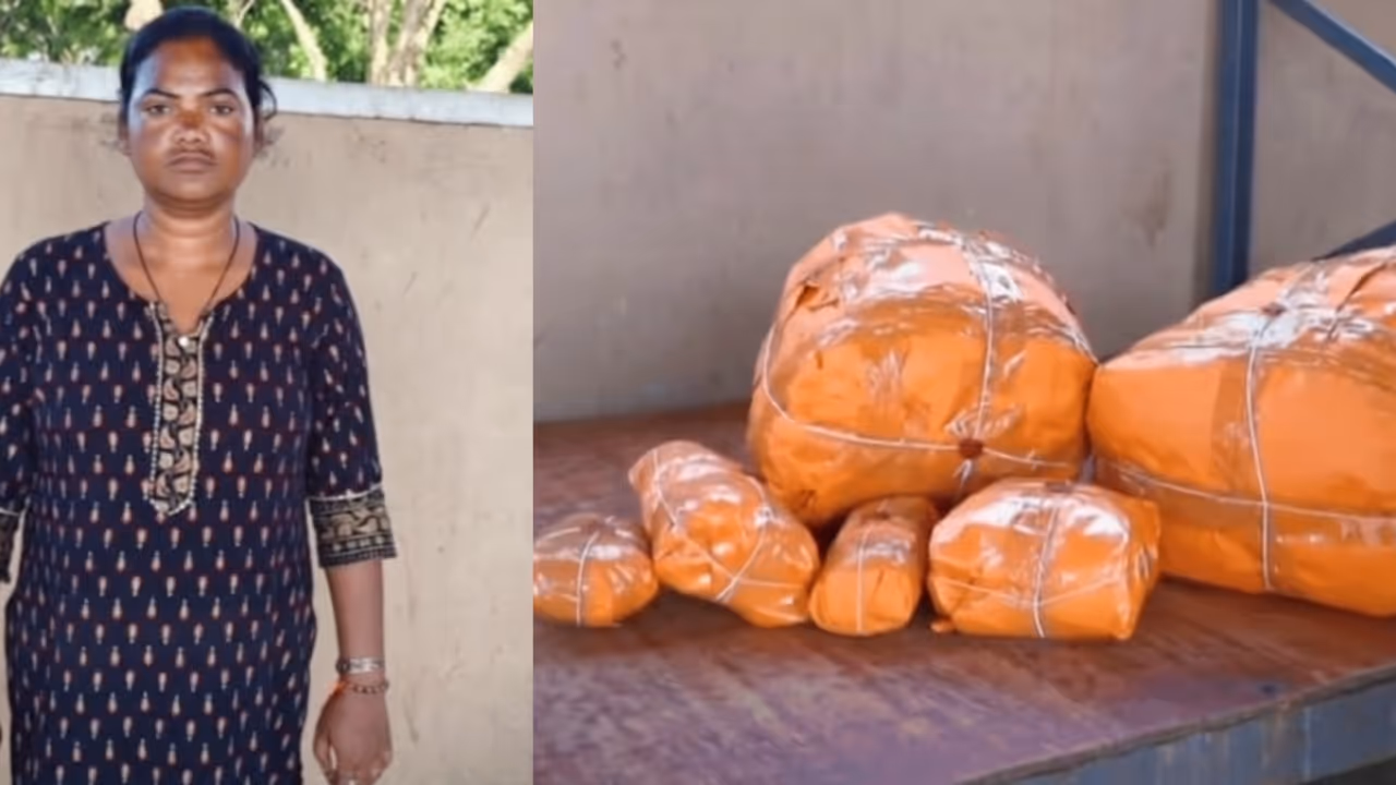 19 kg ganja seized in kozhikode bengal woman arrested 19 kg ganja seized in kozhikode bengal woman arrested