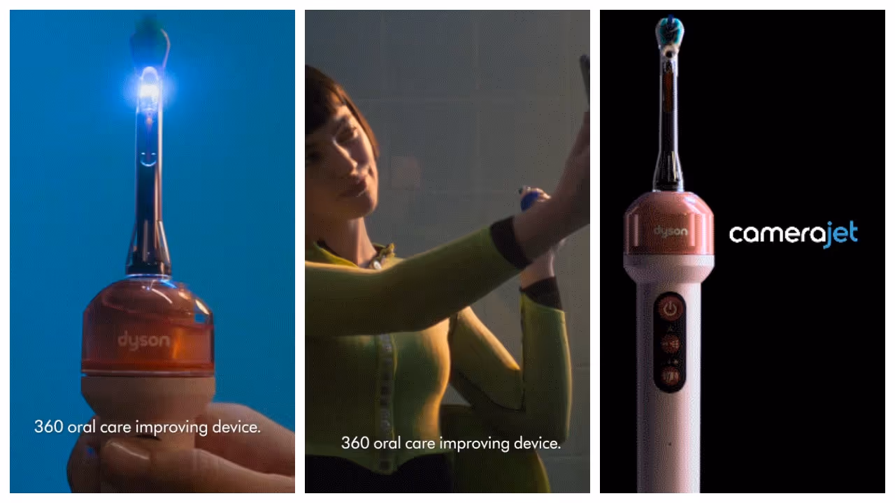 CameraJet electric toothbrush CameraJet electric toothbrush