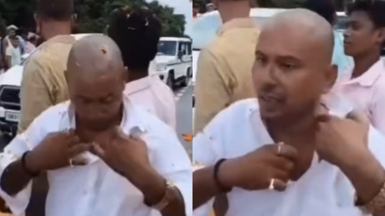 JDU Leader Gold Chain Lost During Bihar Health Minister’s Reception JDU Leader Gold Chain Lost During Bihar Health Minister’s Reception