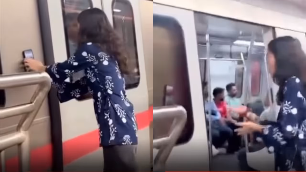 Woman's Phone Stick Trend Goes Viral Woman's Phone Stick Trend Goes Viral