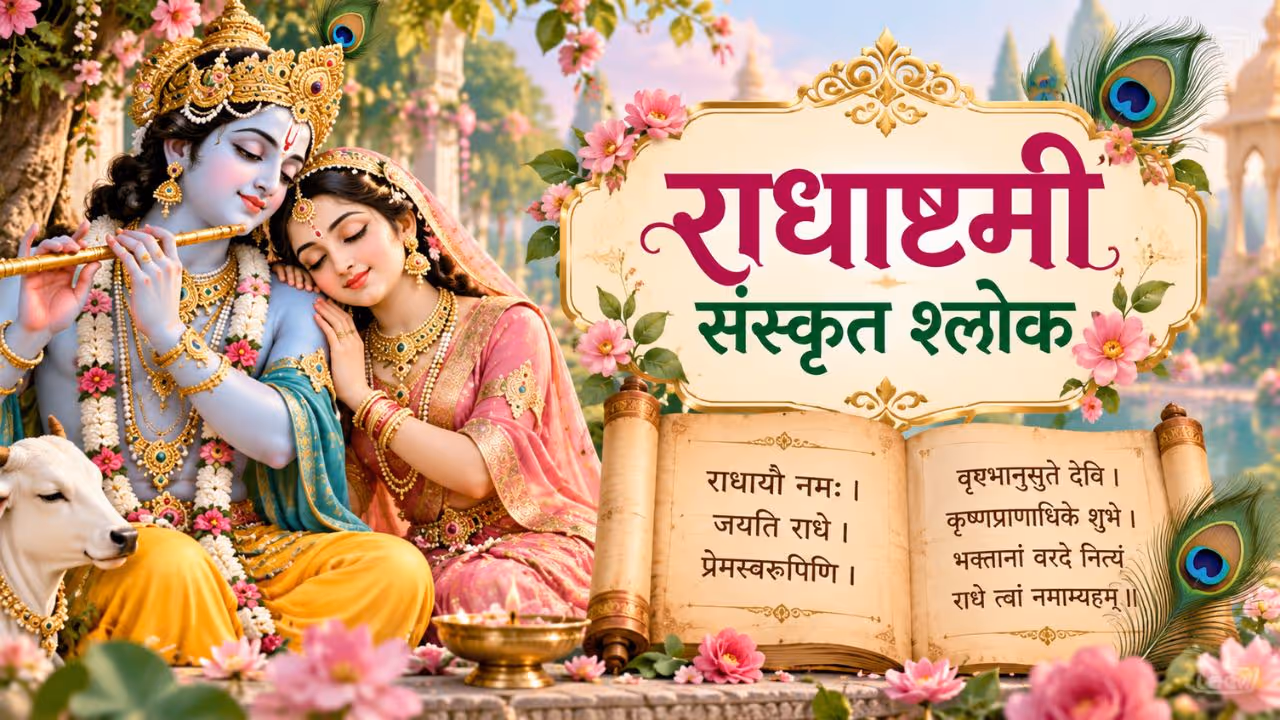 Radha Astami Sanskrit Shlok Radha Astami Sanskrit Shlok