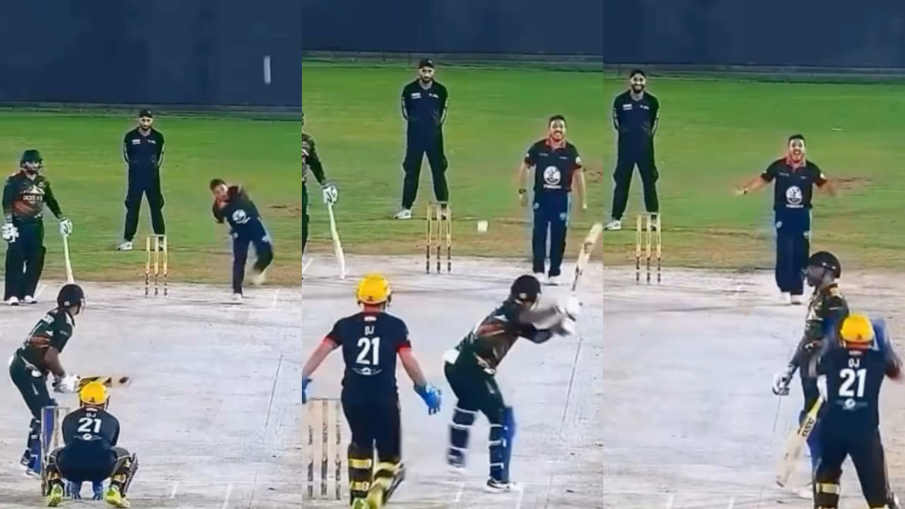 Bowler Deceived Batter in Local Cricket Match Bowler Deceived Batter in Local Cricket Match