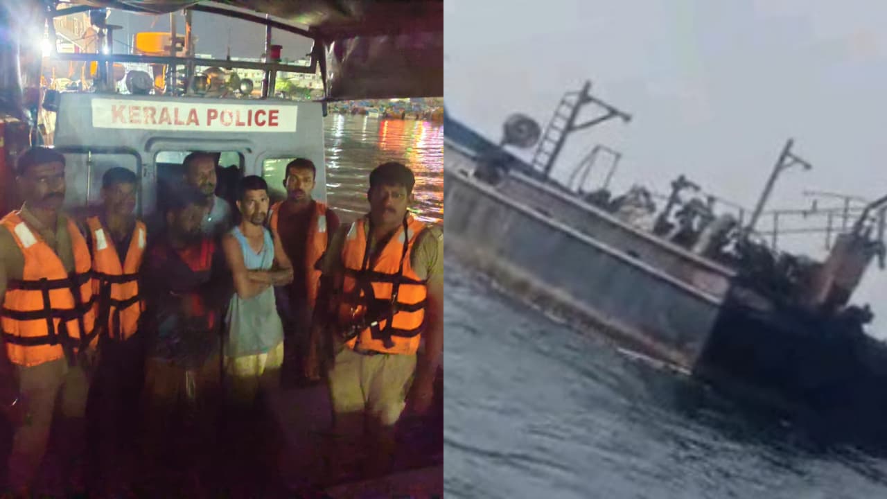 fishing boat catches fire off vizhinjam coast gas cylinder explodes fishing boat catches fire off vizhinjam coast gas cylinder explodes