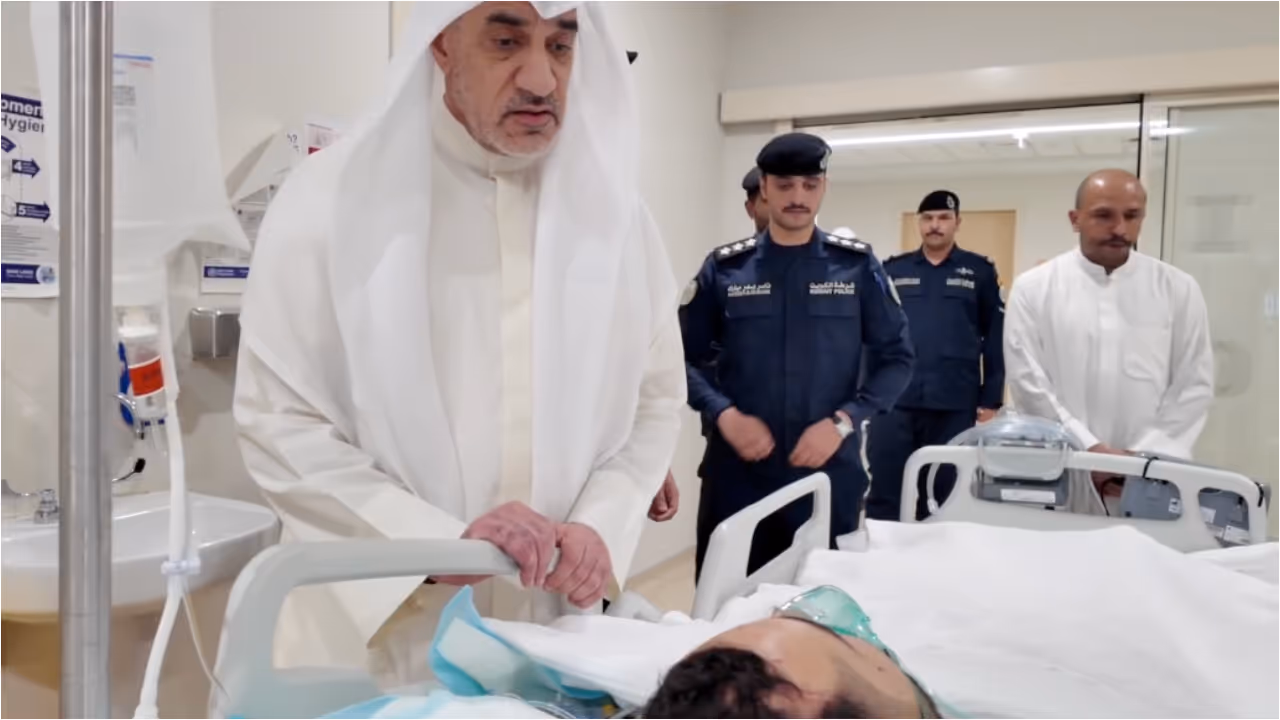 interior minister at hospital interior minister at hospital
