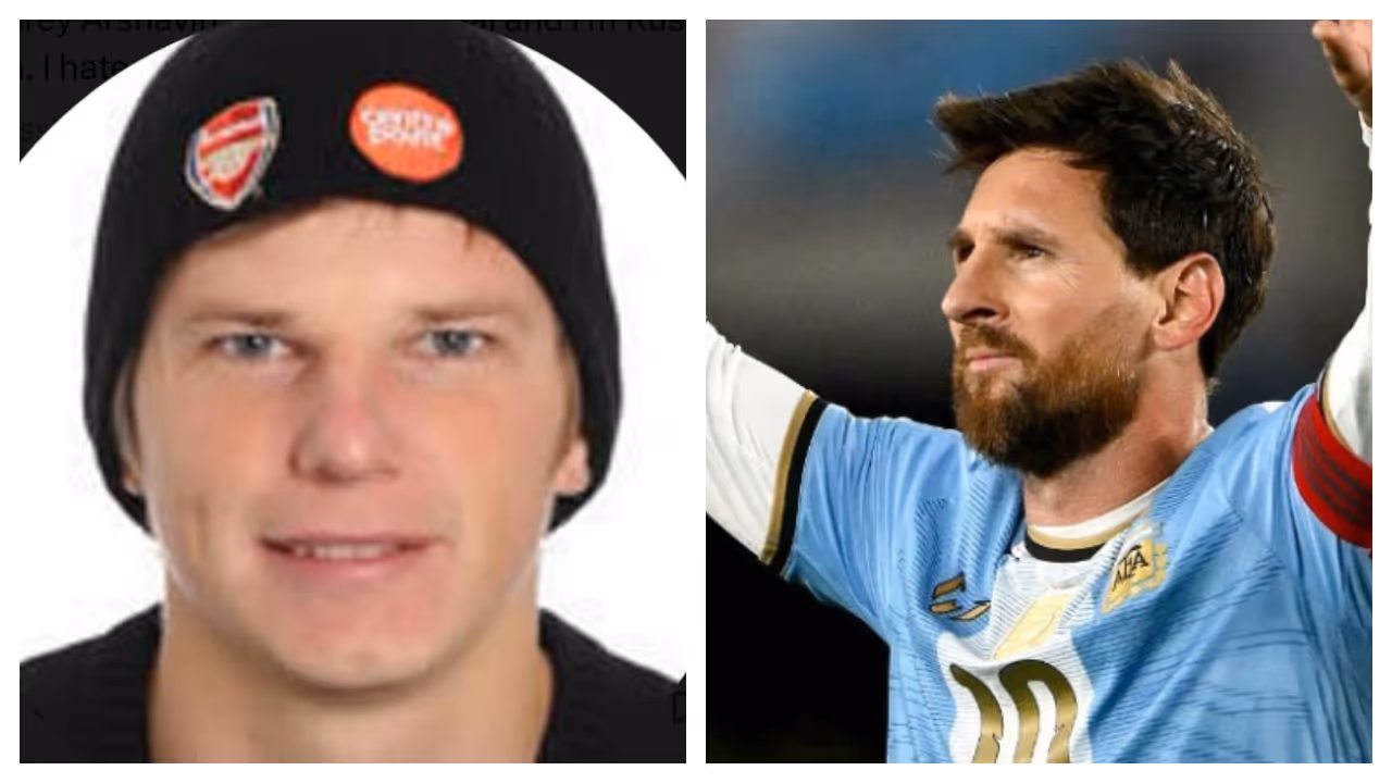 lionel messi and andrey arshavin lionel messi and andrey arshavin