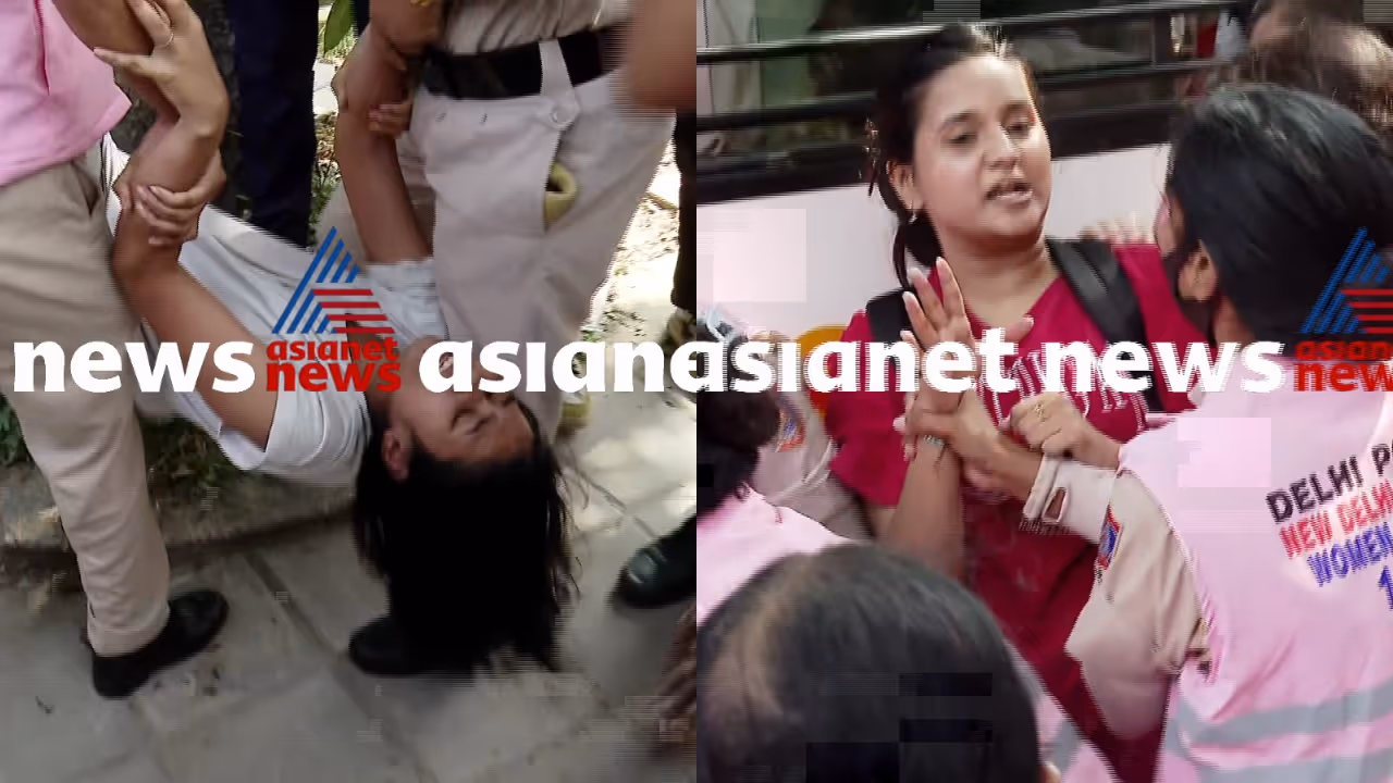 delhi protest violence congress releases video alleging attack on female protester delhi protest violence congress releases video alleging attack on female protester