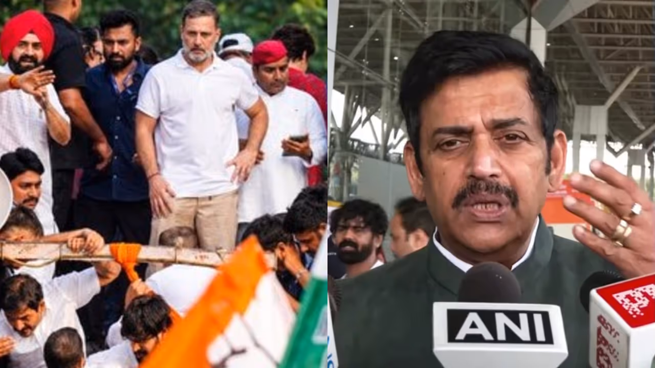 ravi kishans slip of tongue about rahul gandhi goes viral on social media ravi kishans slip of tongue about rahul gandhi goes viral on social media