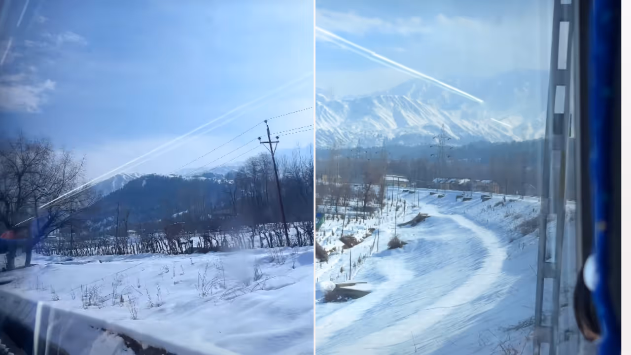 Kashmir train journey Kashmir train journey