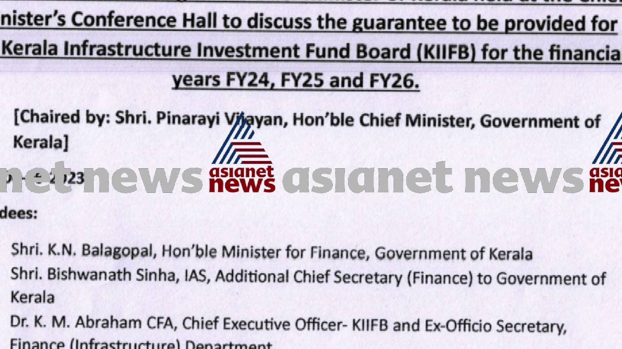 More Evidence of Finance Departments Opposition Being Overruled in KIIFB More Evidence of Finance Departments Opposition Being Overruled in KIIFB
