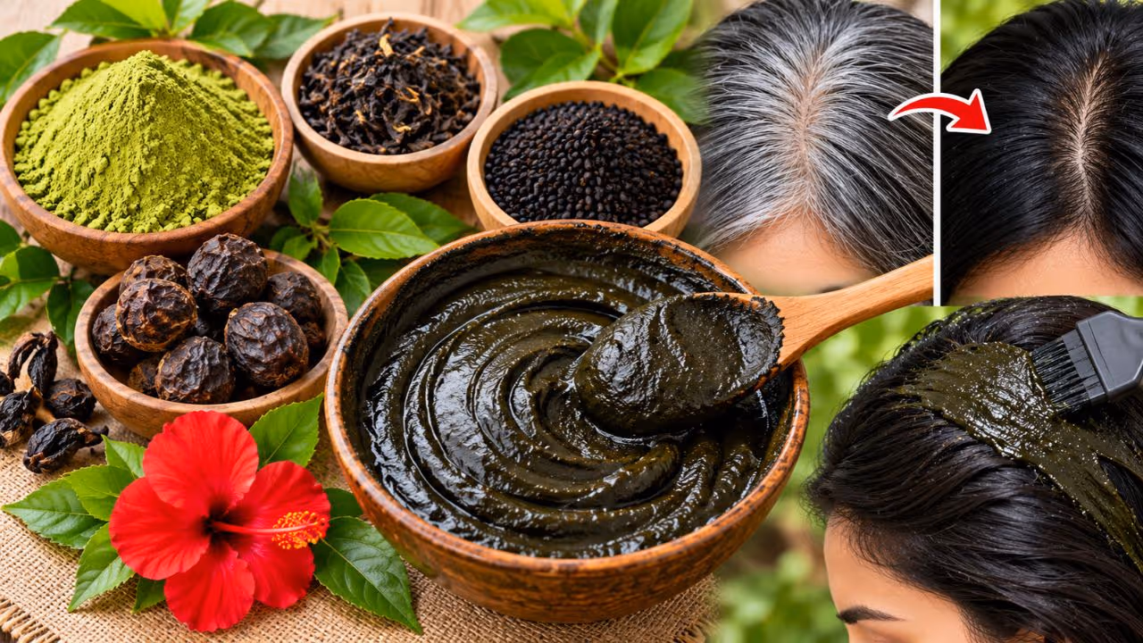 homemade black henna for white hair easy recipe homemade black henna for white hair easy recipe