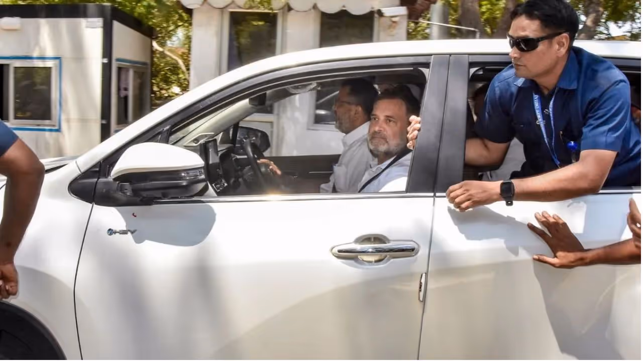 Rahul Gandhi Car Accident Rahul Gandhi Car Accident