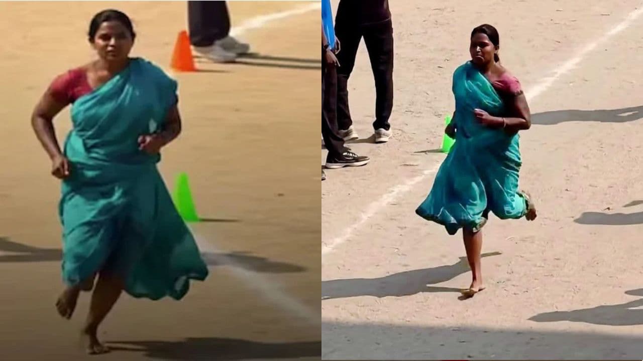 barefoot runner Kavita Devi barefoot runner Kavita Devi