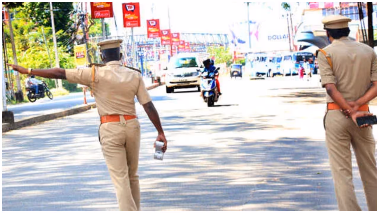 kerala police vehicle check kerala police vehicle check