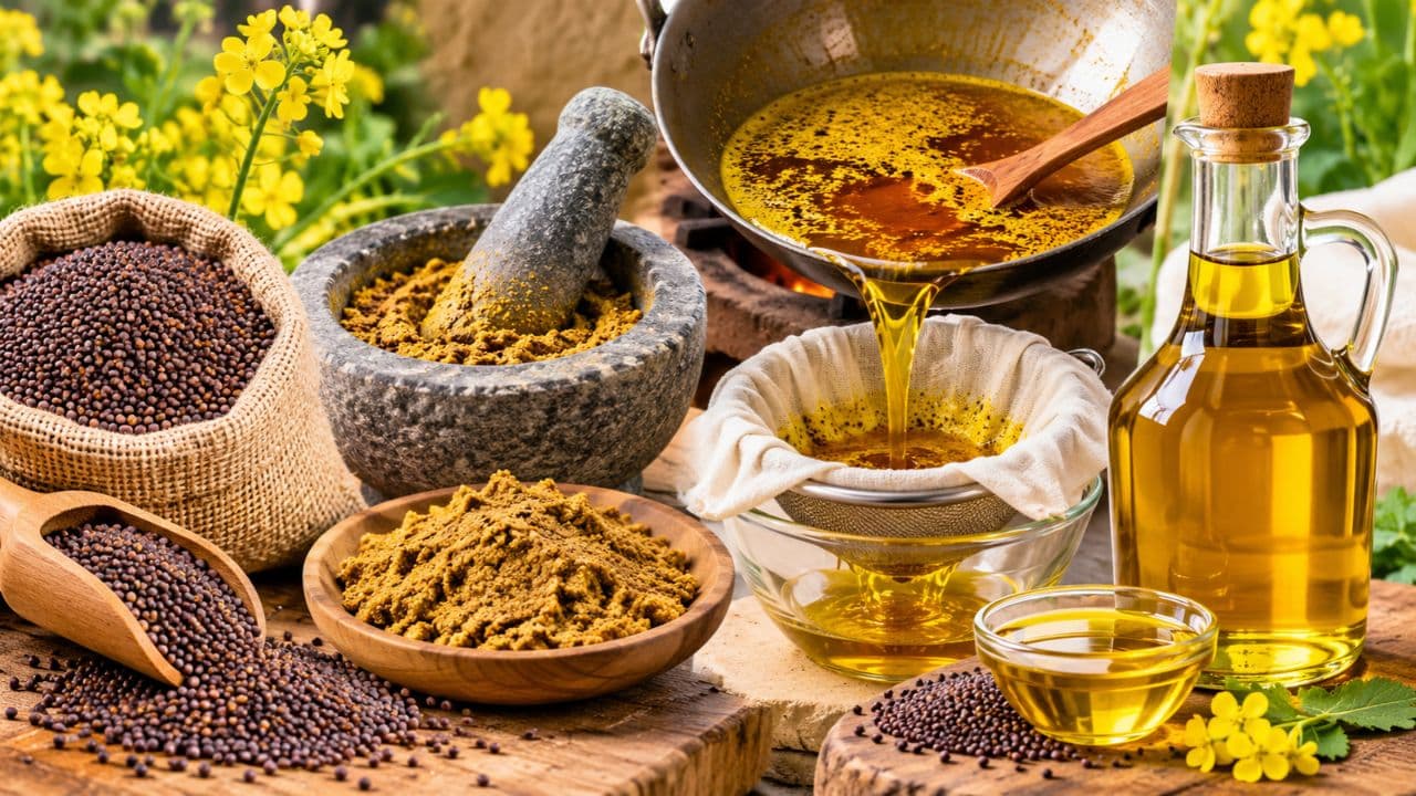 how to make pure mustard oil how to make pure mustard oil