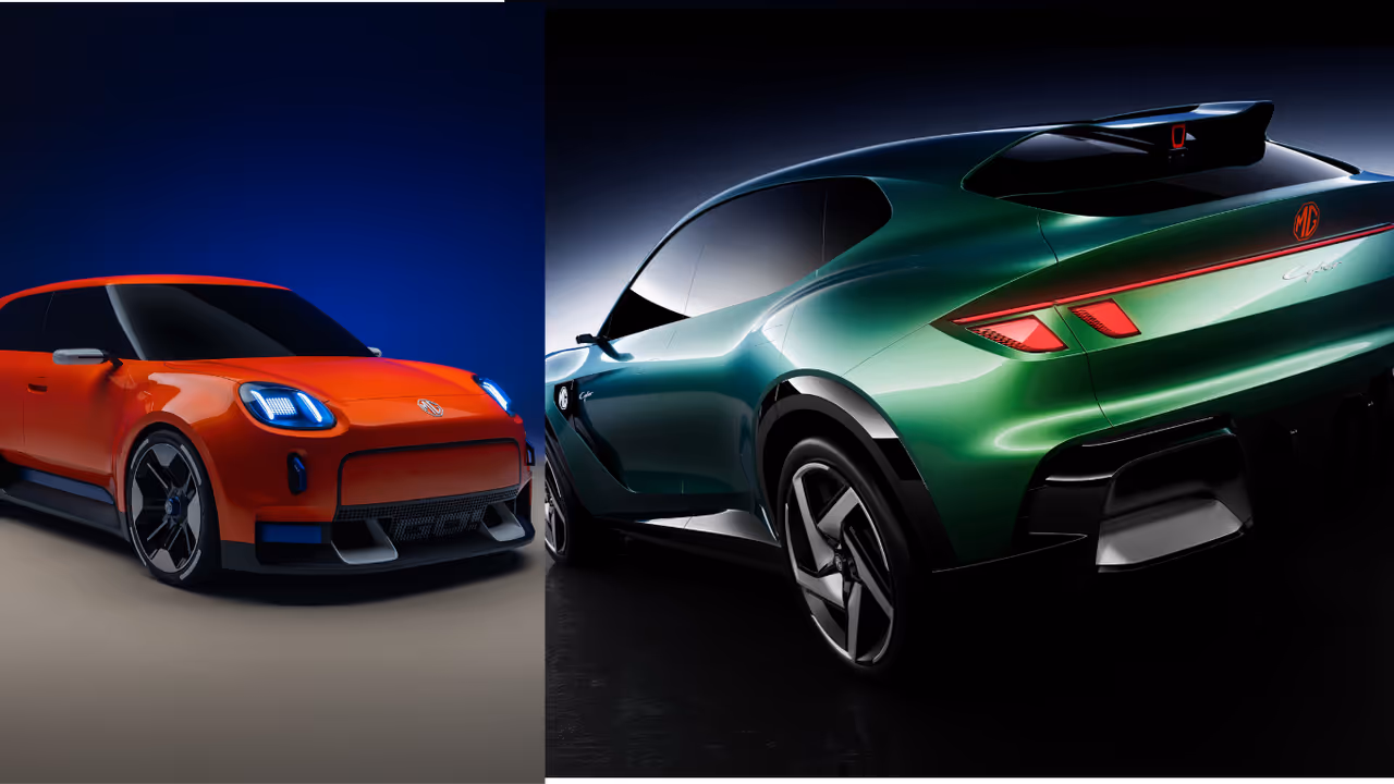 MG Unveils Two Stunning Electric Concept Cars MG Unveils Two Stunning Electric Concept Cars