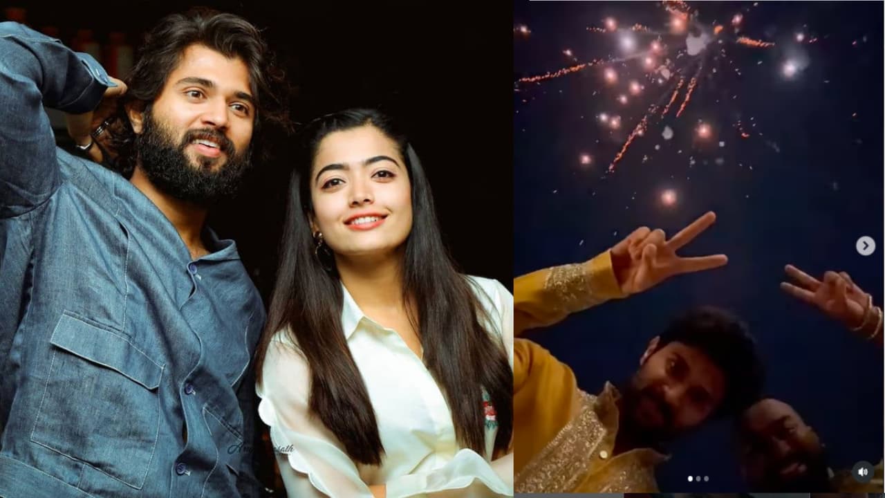 Vijay Devarakonda Diwali Celebration Video and Post Viral in Social Media