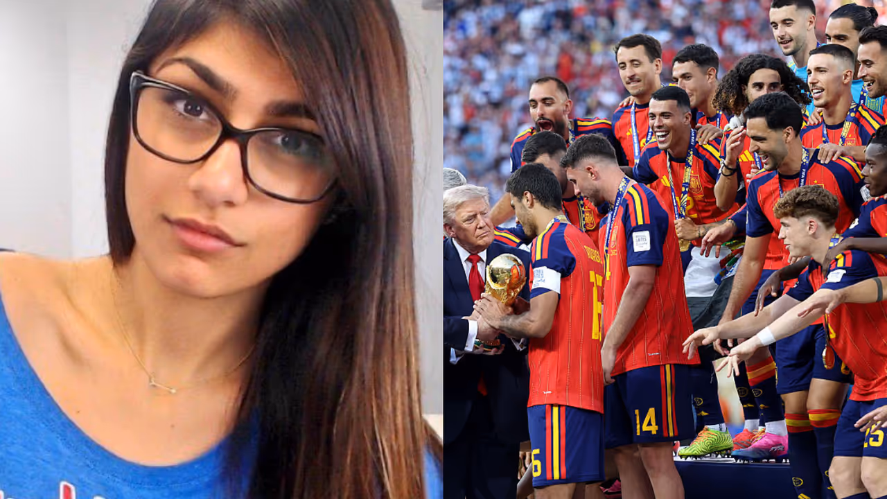 Spain FIFA World Cup Victory Made Mia Khalifa Richer Spain FIFA World Cup Victory Made Mia Khalifa Richer