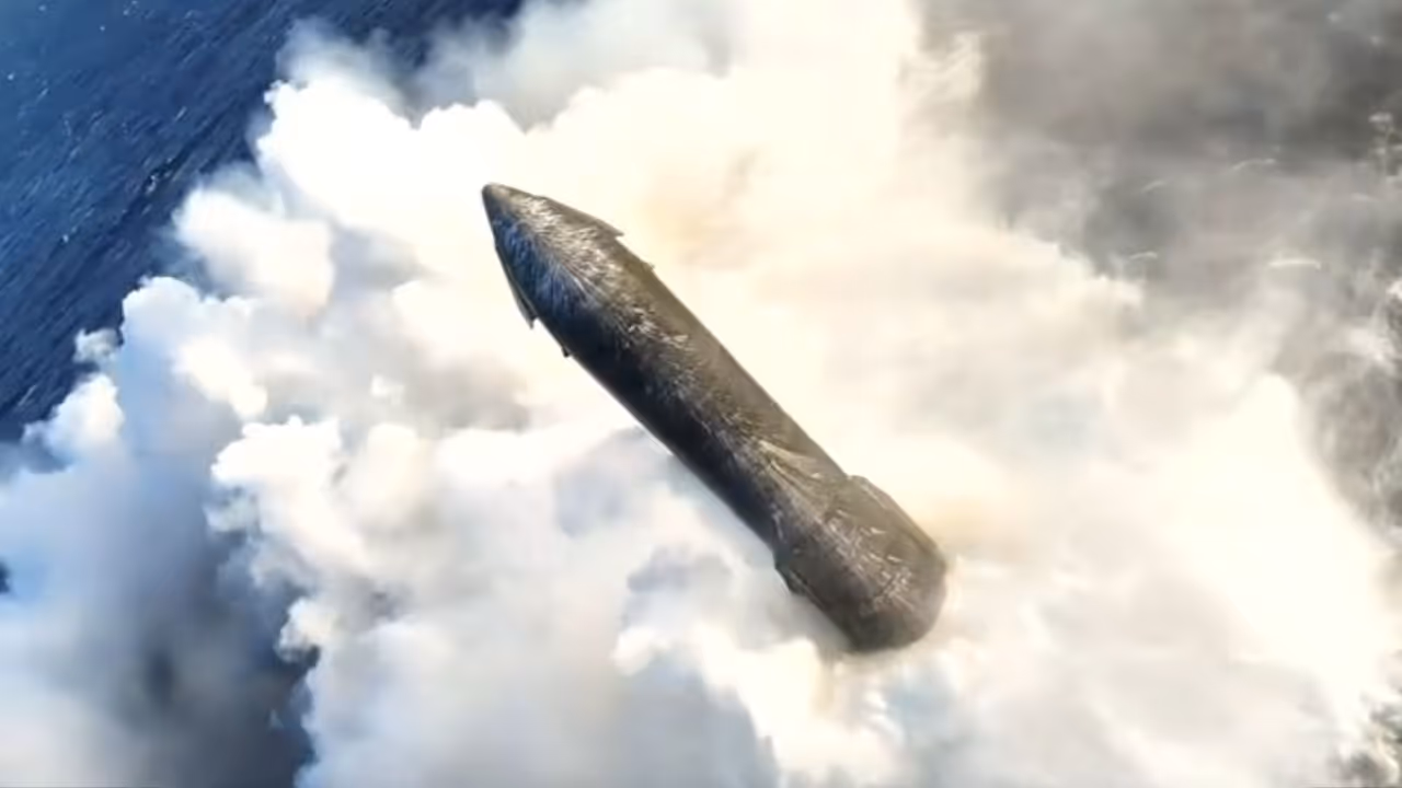 SpaceX Starship 13th flight 20 Starlink satellites launched into space splashdown in the Indian Ocean SpaceX Starship 13th flight 20 Starlink satellites launched into space splashdown in the Indian Ocean