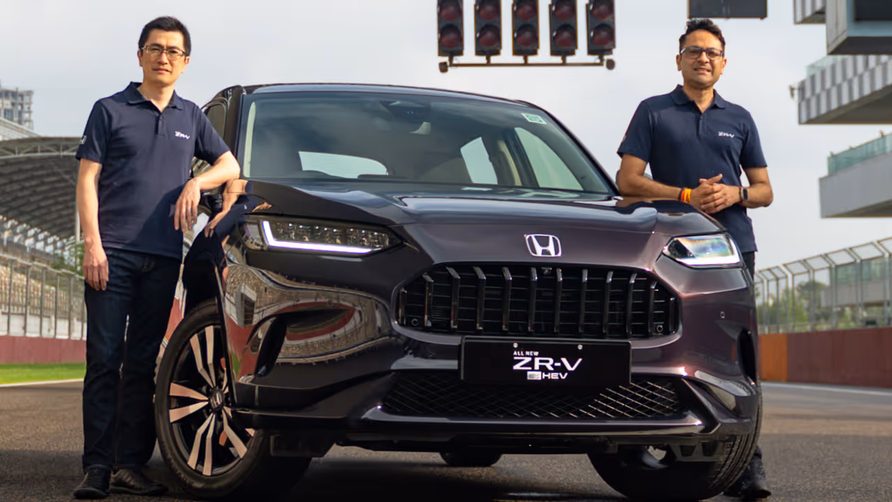 Honda ZR V Hybrid SUV Arrives in India Honda ZR V Hybrid SUV Arrives in India