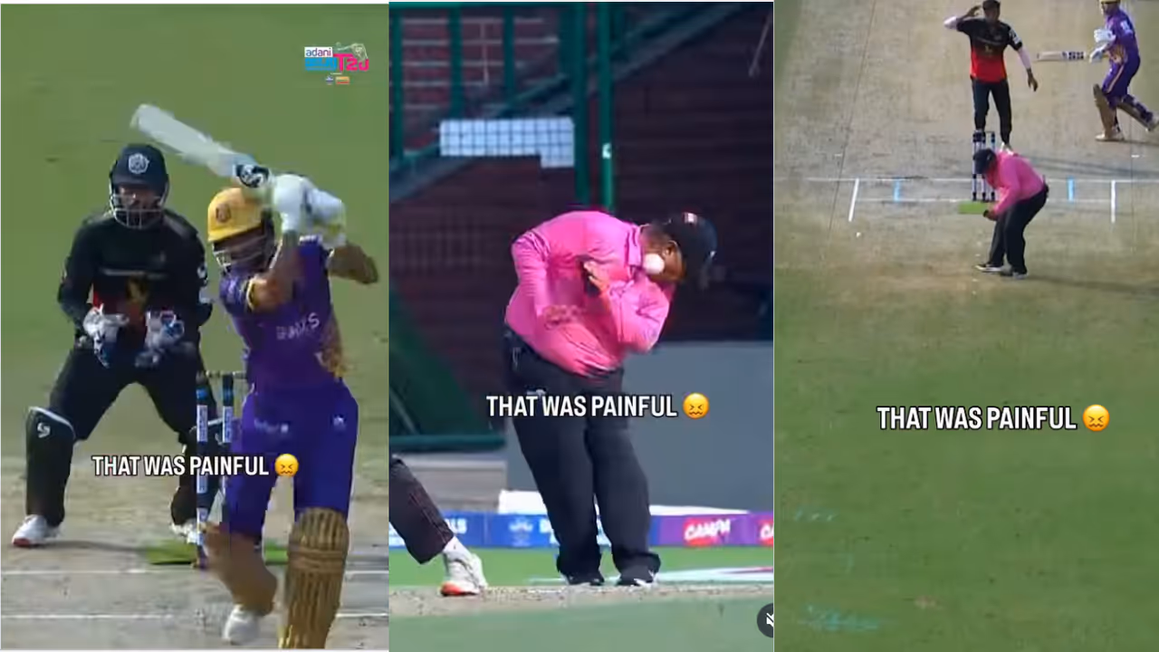 Umpire Suffers Serious Injury Umpire Suffers Serious Injury